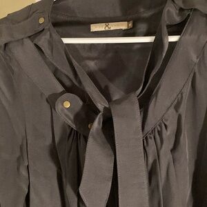 Mike & Chris dress or shirt or tunic metal gray M